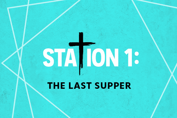 Easter Devotional: Stations of the Cross - Tile 1